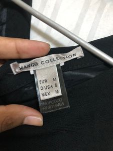 Mango Black Midi Dress
