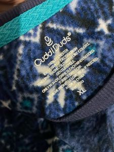 New with tag Blue Patterned Pullover