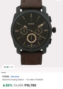 Fossil Chronograph Watch