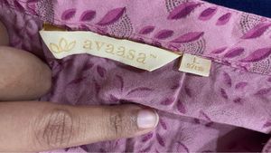 Avaasa A-line Kurta (L Size)With Pockets