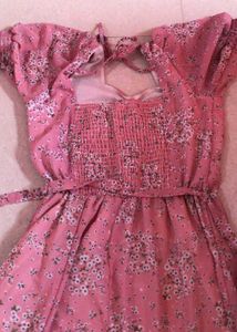 Floral Pink Dress