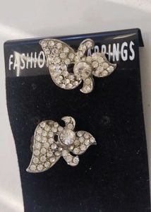 Vintage Rhinestone Earrings