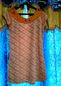 Patterned Casual Dress