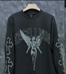 Rebellious Gothic Angel Oversized Tee