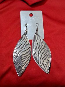 4 Oxidized Silver Earrings