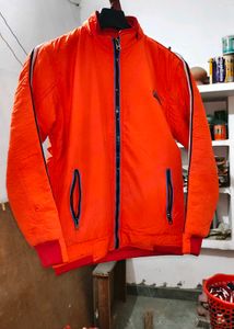 Orange Casual Jacket