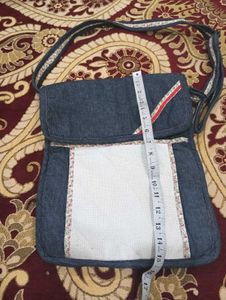 Denim Crossbody Unisex Sling Bag