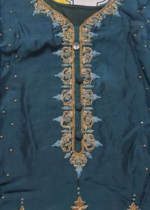 Suit For Wedding With Banarsi Dupatta