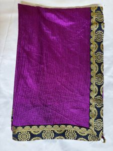 Saree😱 With Stitch Blouse.