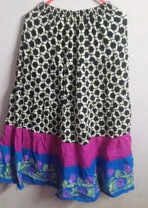 Colorful Patterned Skirt