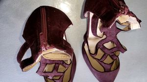 Burgundy Heels