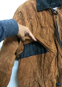 Pelle Cuir Brown Leather Jacket