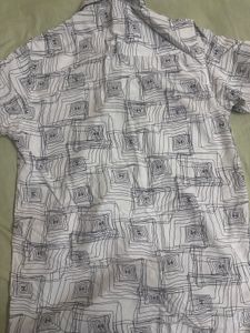 Patterned branded  Men&#39;s Shirt