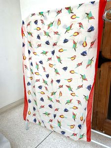 Bird Print Dupatta/Stall/Scarf