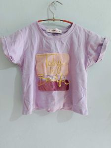 Cute Lilac Graphic Tee