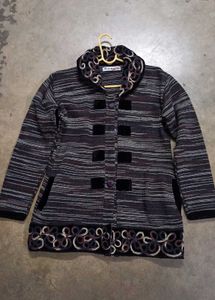 Striped Winter Coat