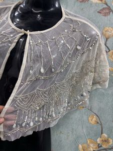 Vintage Heavily Beaded Pooncho