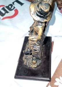 Vintage Boy and Girl Sculpture