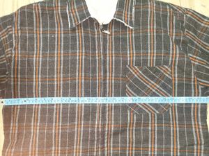 Men&#39;s Sherpa Lined Cotton Flannel Shirt Jacket