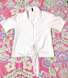 Knot Crop Shirt