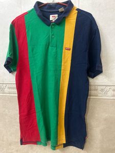 Striped Levi&#39;s Polo Shirt