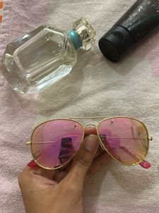 H&amp;M BRAND NEW SUNGLASSES PINK REFLECTIVE AVIATORS