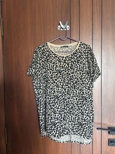 Zara Animal Print Tee