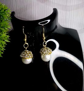 5 Korean Style Pearl Earrings Combo