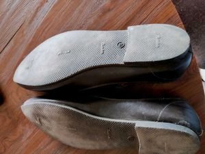 Bata Black Leather Shoes JHOOTI STYLE