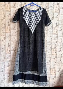 Black 2 Layered Kurti