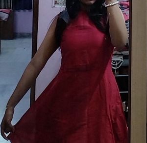 Red Skater Pinteresty Cute Dress