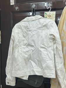 White Denim Jacket