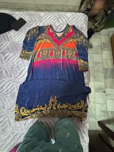 Stylish Multicolor Kurta with leggings