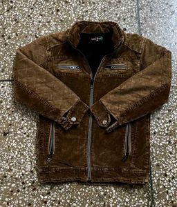 Brown Quilted Jacket