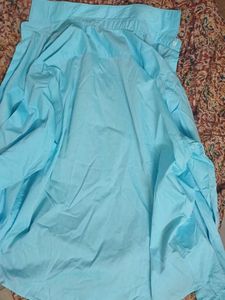 Men&#39;s Blue Long Sleeve Dress Shirt