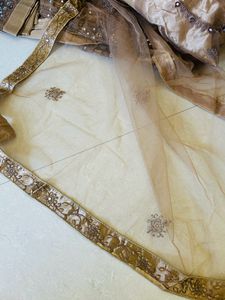 Semi Stitched Bridal Party Lehenga