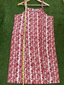 New Sleevless Cotton Kurta From Myntra