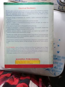 ELECTRICAL MACHINERY Dr. P. S. Bimbra