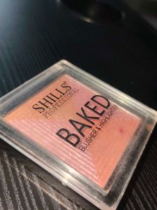 blusher and highlighter