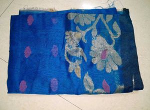 Royal Blue Jamdani Saree