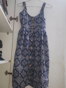 Printed BLUE Sundress