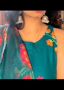 Green Kurta Set