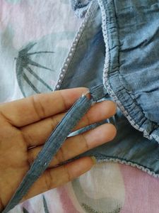 Jeans Colour Cotton Top