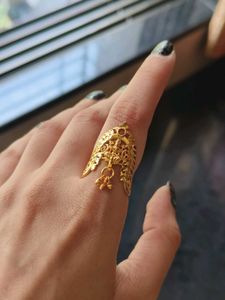 Traditional Golden Temple Ring
