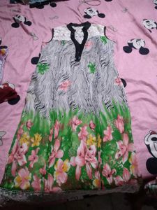 Floral Print Kurti