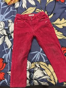 Pink Corduroy Pants