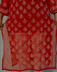 chikankari kurti 😘