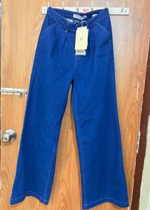 Brand New Flared Blue Jeans For Women