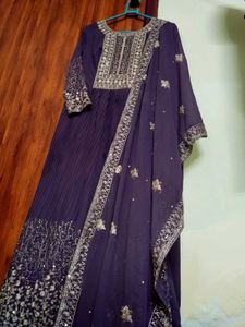 New Anarkali With Dupatta