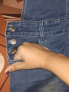 Blue Denim dangri jeans